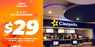 Regresa la Fiesta Cinépolis: boletos desde $29 del 3 al 5 de noviembre