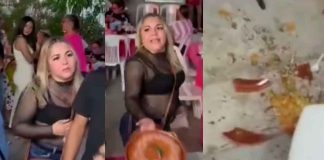 #Video || ¡Un taco, qué te cuesta!”: Mujer se vuelve viral como #LadyHambreada por escándalo en fiesta