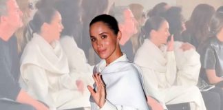 Meghan Markle causa polémica tras reírse de modelo que tropezó en pasarela de Balenciaga