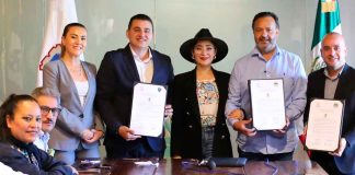 Julio Arreola encabeza el Hermanamiento entre Pátzcuaro con San Roque y Pueblorrico, Colombia