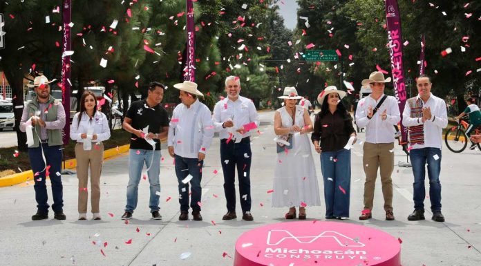 Invierten en obra más de 114 mdp en Uruapan