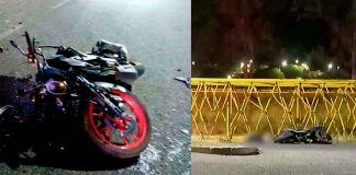 Motociclista sufre mortal accidente en la Av. Madero Poniente de Morelia