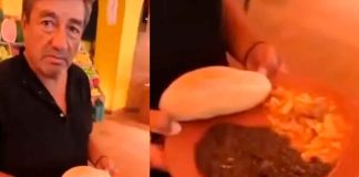 #Viral || Papá se vuelve viral en Xcaret por elegir huevo con frijoles en buffet de lujo