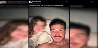 Samuel García comparte pijamada con su hija y genera polémica en redes sociales