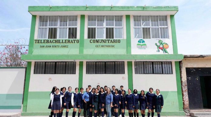 Sube 14 % matrícula del telebachillerato comunitario en Michoacán: Iemsysem