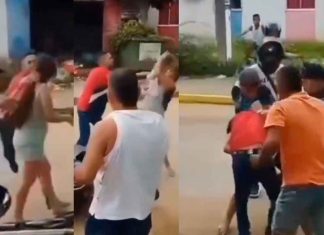 #Video|| Violencia en Ecuador: grupo de jóvenes interviene tras 4gr3sión a mujer embarazada