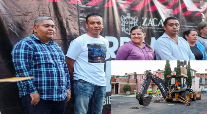 Inicia la construcción de pavimento hidráulico en la colonia Tombero 2