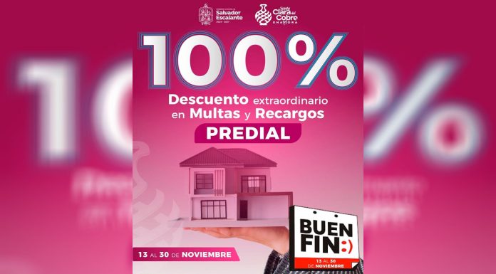 Invita Dayana Pérez Mendoza a aprovechar el descuento del 100% en multas y recargos del predial en Salvador Escalante