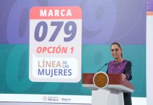 El Gobierno de México y las entidades del país asumen un compromiso nacional por la vida, la felicidad y el respeto a las mujeres.