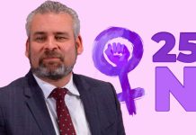 “Es tiempo de mujeres”: Bedolla reafirma apoyo a las michoacanas en el 25N