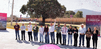 Inaugura Bedolla conexión Villas del Pedregal-San Nicolás Obispo