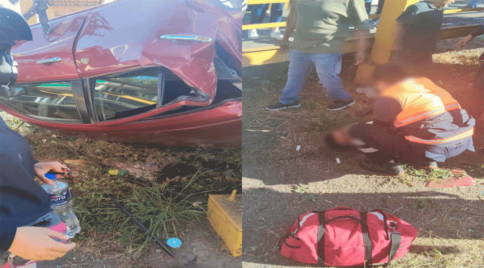 Se registran 2 accidentes vehiculares en la Morelia-Salamanca; un joven queda malherido