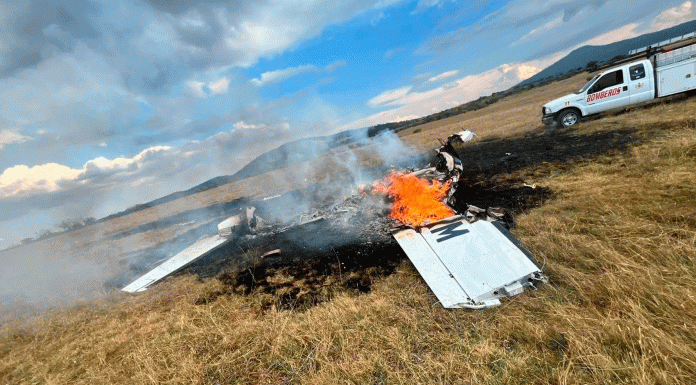 Cinco heridos tras la caída de una avioneta en Purépero; autoridades investigan las causas del accidente