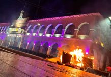 Vinculan a proceso a dos hombres por vandalismo e incendio en el Palacio Municipal de Apatzingán