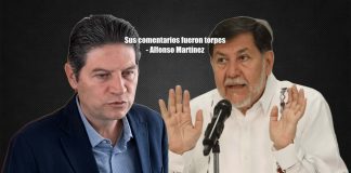 Alfonso Martínez califica de “torpes” las declaraciones de Noroña contra la alcaldesa de Uruapan