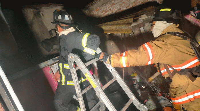 Se registra incendio en inmueble de la colonia Morelos de Morelia