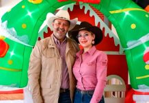 Julio Arreola y Andrea Rodríguez presentan la Caravana Navideña 2025 en Pátzcuaro