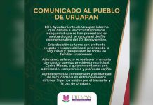 Cancelan desfile del 20 de Noviembre en Uruapan por motivos de inseguridad