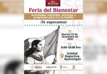 Apatzingán será sede de la Feria del Bienestar: cultura, servicios y programas para todas las familias.