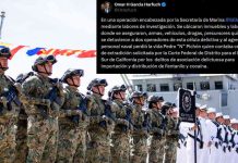 Marina abate a el “Pichón” operador con orden de extradición en operación de alto impacto