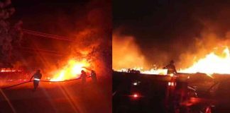 Continúan los incendios de maleza en Apatzingán; bomberos sofocan tres siniestros en menos de una hora