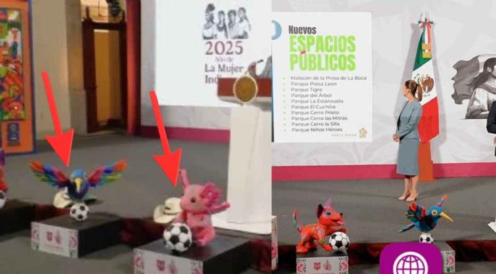 #VIRAL || Se vuelve tendencia en redes el gesto de Sheinbaum de quitar sombreros en la mañanera