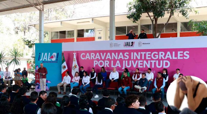 Caravanas integrales para la juventud recorrerán las 10 regiones de Michoacán como parte del Plan Michoacán