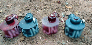 Defensa y Guardia Nacional localizan e inhabilitan explosivos improvisados, en brecha de Apatzingán