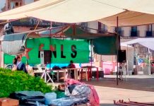 FNLS retira su plantón