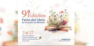 Hoy arranca novena edición de la Feria del Libro de Ocasión de Morelia: Secum