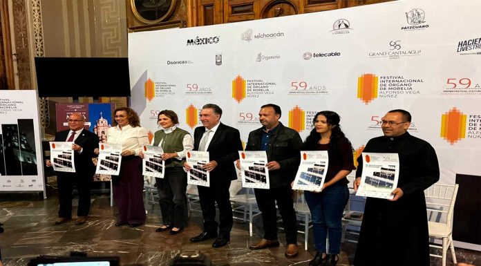 Todo listo para celebrar el Festival Internacional de Órgano de Morelia “Alfonso Vega Núñez”
