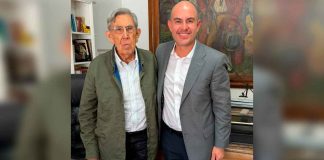 Adolfo “Fito” Torres dialoga con Cuauhtémoc Cárdenas sobre proyectos de paz en Morelia