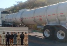 Detenidos dos hombres con más de 15 mil litros de hidrocarburo en una pipa: SSP