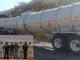 Detenidos dos hombres con más de 15 mil litros de hidrocarburo en una pipa: SSP