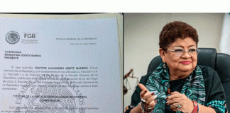 Ernestina Godoy asume como encargada de despacho de la FGR tras salida de Gertz Manero