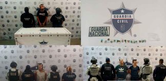 Cuatro detenidos y 38 dosis de droga aseguradas en las últimas horas: SSP
