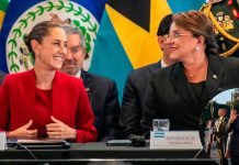 México y Honduras refuerzan lazos con encuentro entre mandatarias