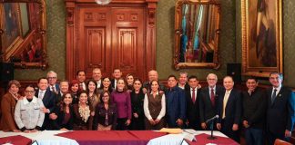 Sheinbaum, Bedolla y otros gobernadores revisan avances del IMSS-Bienestar