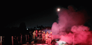 Voraz incendio consume una vivienda en la colonia Loma Bonita, Uruapan
