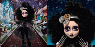 Monster High lanza muñeca edición especial inspirada en Edward Scissorhands por su 35 aniversario