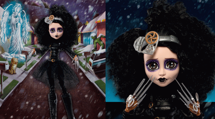 Monster High lanza muñeca edición especial inspirada en Edward Scissorhands por su 35 aniversario