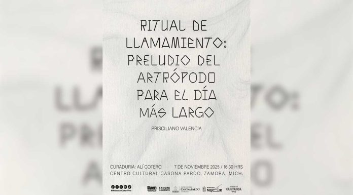 Secum lleva a Zamora expo “Ritual de Llamamiento” del michoacano Prisciliano Valencia