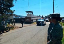 Se reúne Omar García Harfuch, con autoridades y sector empresarial, en Uruapan