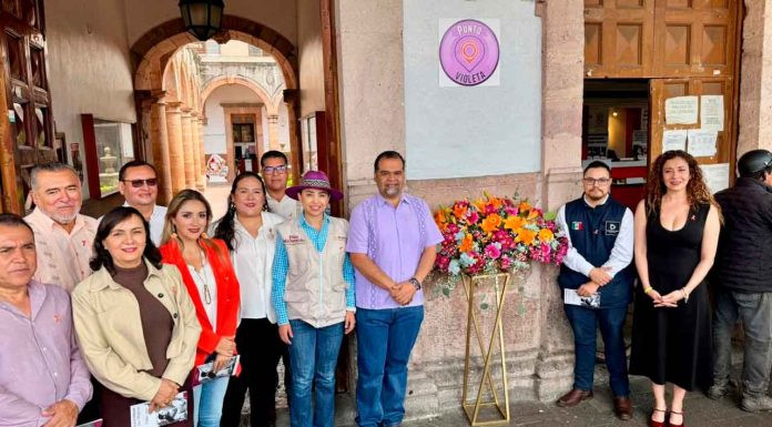 PURUÁNDIRO YA CUENTA CON “PUNTOS VIOLETA”.