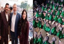 El espíritu de la Revolución Mexicana une a miles de familias en desfile cívico-deportivo: Bedolla