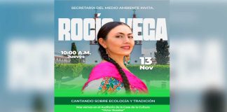 Cantante Rocío Vega ofrecerá concierto “Cantar a la Tierra” en Ario.