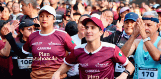 Zoológico de Morelia recibe a Rommel Pacheco y a cientos de deportistas en la Carrera Plan Michoacán