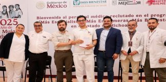 Plan Michoacán incorpora 244 profesionales de la salud para fortalecer atención en la entidad