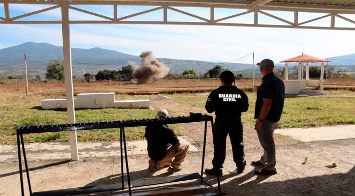SSP y FBI dan inicio a capacitación en manejo de artefactos explosivos