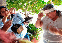 Protesta pacífica termina con dos periodistas golpeadas por la policía y 3 detenidos